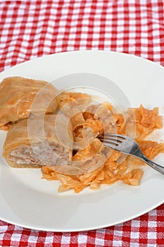 Sarma - stuffed cabbage