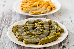 Sarma, Stuffed Grape and Cabbage Leaves