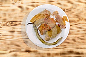 Sarmale - romanian food. Stuffed cabbage