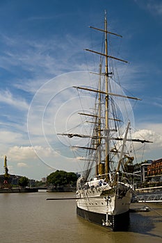 Sarmieto Frigate Navy Vessel