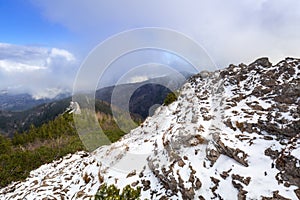 Sarnia Skala peak in Tatra mountains photo