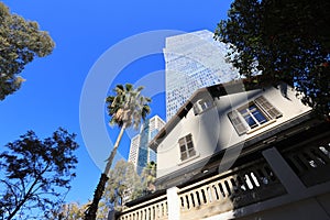 Sarona compound in Tel Aviv