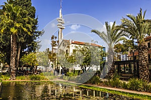 Sarona, an old quarter in tel Aviv founded by the Templars in the 19th century photo