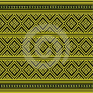 Sarong pattern background in Thailand