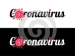 SARS-CoV-2 Coronavirus Bacteria Cell Icon, 2019-nCoV, Covid-2019, Coronavirus Bacteria. No Infection and Stop