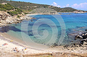Sarti beach, Chalkidiki, Sithonia, Greece