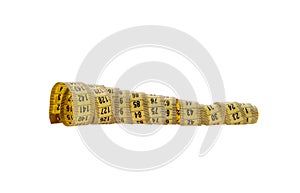 Sartorial meter tool, on white background