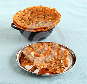 Sarva Pindi An Indian Vegetarian Flat Bread