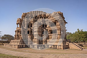 Sasbahu Temple 11th century twin temple in Gwalior, Madhya Pradesh, India