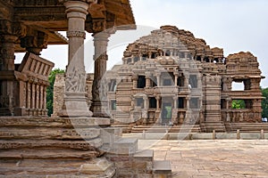 Sasbahu Temple in Gwalior Fort in the city of Gwalior - Madhya Pradesh - India