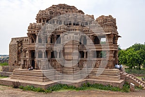 Sasbahu Temple in Gwalior Fort in the city of Gwalior - Madhya Pradesh - India