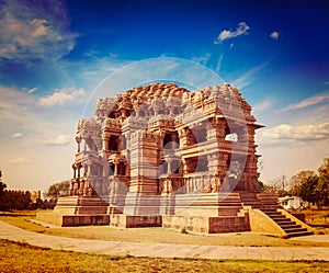 Sasbahu temple in Gwalior fort photo
