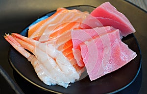 Sashimi dish