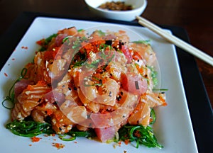 Sashimi Salad