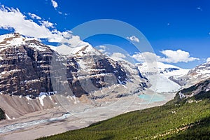 Saskatchewan Glacier valley, Jasper National Park, Canadian Rockies