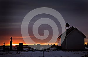 Saskatchewan Prairie Sunset