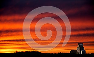 Saskatchewan Prairie Sunset