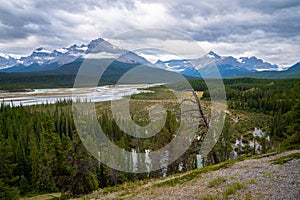 Saskatchewan River, Banff National Park, Alberta, Canada