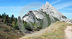 Sasso di Stria peak photo