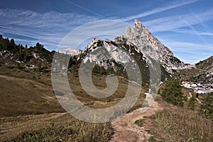 Sasso di Stria peak photo