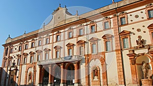 Sassuolo - Modena - The Palazzo Ducale or Ducal Palace building facade - italian landmarks and monuments