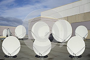 Sat antenna photo