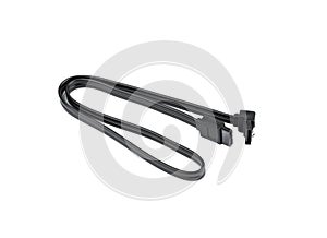SATA cable for connecting hard drives to the motherboard in a computer or server.