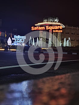 Satam square belitong laskar pelangi