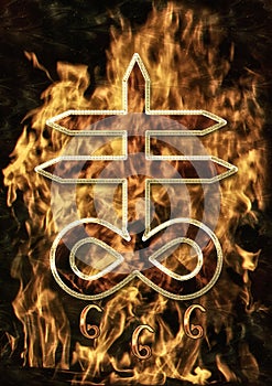 Satanic Cross photo