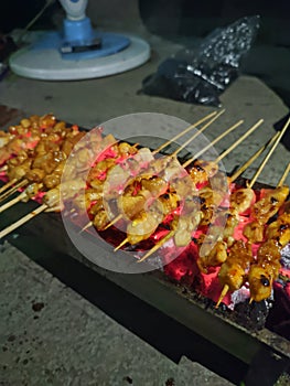 Sate Ayam khas Temanggung