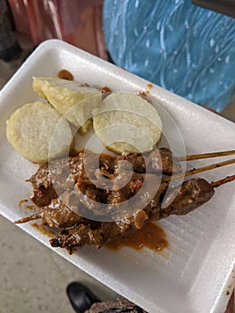 Sate Ayam that president Obama mentioned when first time visiting Indonesia as US& x27; president