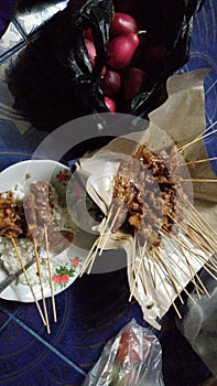 Sate food froom indonesia