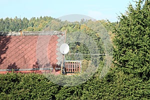 Satelite antena photo