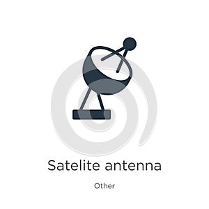 Satelite antenna icon vector. Trendy flat satelite antenna icon from other collection isolated on white background. Vector