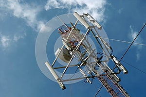 Satelite, antennas & sky