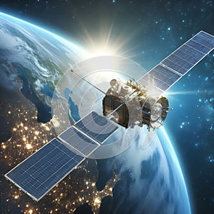 satelitte in space