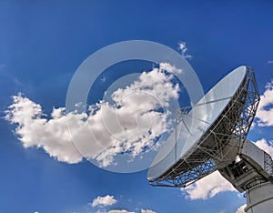 Satellite antenna photo
