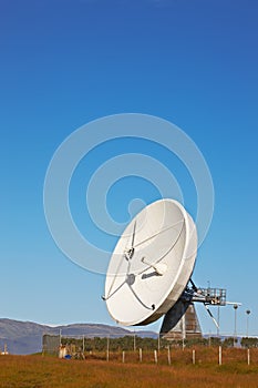 Satellite communications dish