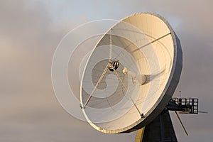 Satellite Communications Dish  Hofn in Iceland