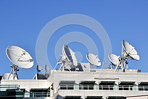 Satellite Communications Dishes photo
