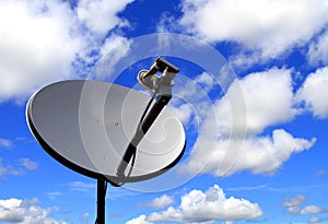 Satellite dish antenna photo