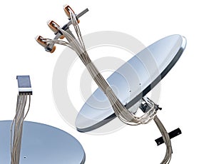 Satellite dish antenna