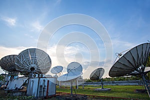 Satellite dish antennas