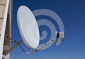 Satellite dish for home use