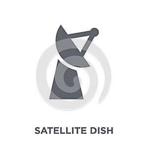 Satellite dish icon from Electronic devices collection.