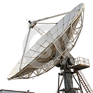 Satellite Dish isolated on white background