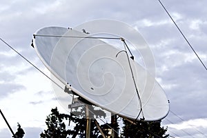 Satellite dish used for SAT TV