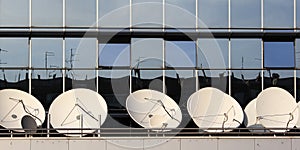 Satellite dishes