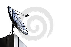 Satellite dishes communication technology network