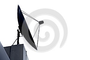 Satellite dishes communication technology network